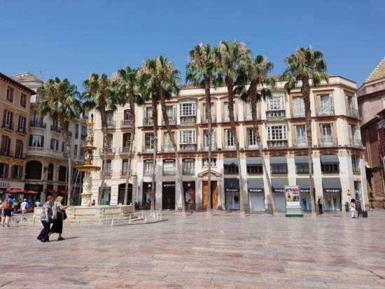 Piso Plaza De Las Flores Málaga Exterior foto